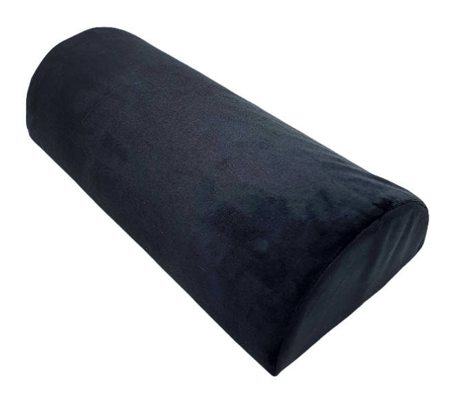 

Подушка полувалик Memory Foam Livarno Home 42 х 18 х 10 см анатомическая, Черный