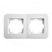 

2-я рамка Viko Rollina, белый и крем