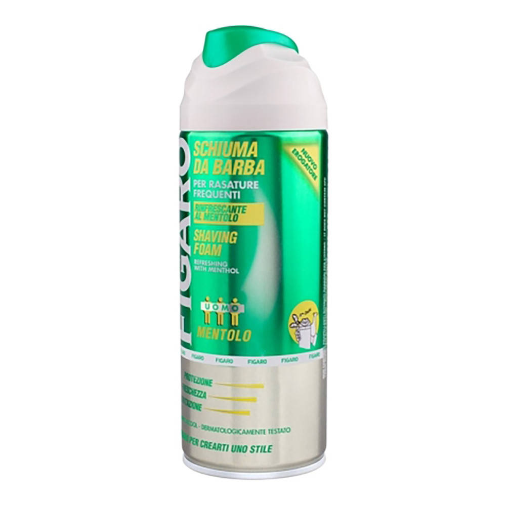 

Пена для бритья с ментолом Figaro Menthol 400 мл (8004120083150)