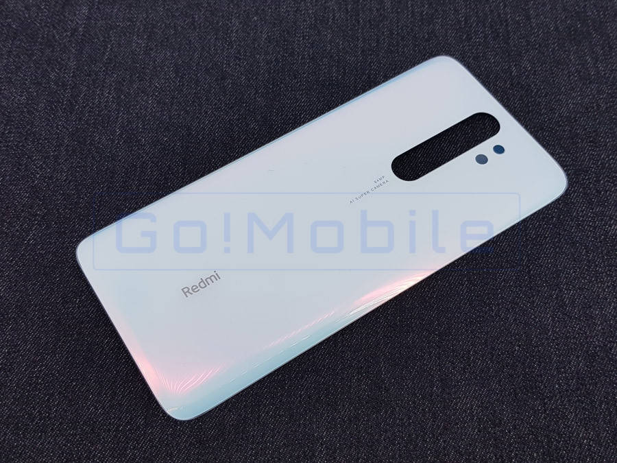 

Задняя крышка для Xiaomi Redmi Note 8 Pro белая, Белый
