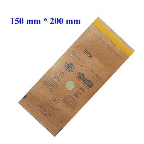 

Крафт-пакеты 150*200 мм АлВин для стерилизации (100 шт/уп)