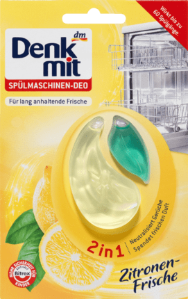 

Denkmit Spülmaschinen-Deo Zitronen-Frische Освежитель с цитрусовым запахом для посудомоечных машин 6 ml