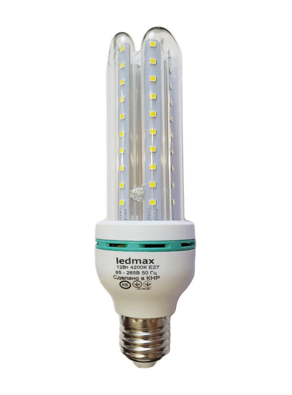 

Светодиодная лампа LEDMAX 12Вт 3U12W E27 4200K