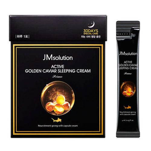 

Ночная маска JMsolution Active Golden Caviar Sleeping Cream Prime 4ml (Корея)