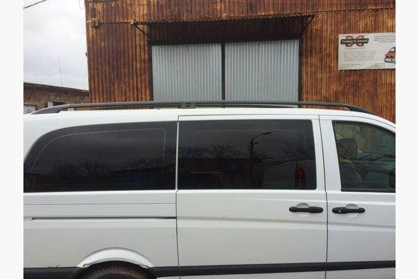 

Рейлинги черные Оригинальный дизайн (короткая база )Mercedes Vito W639 2004-2015 гг.