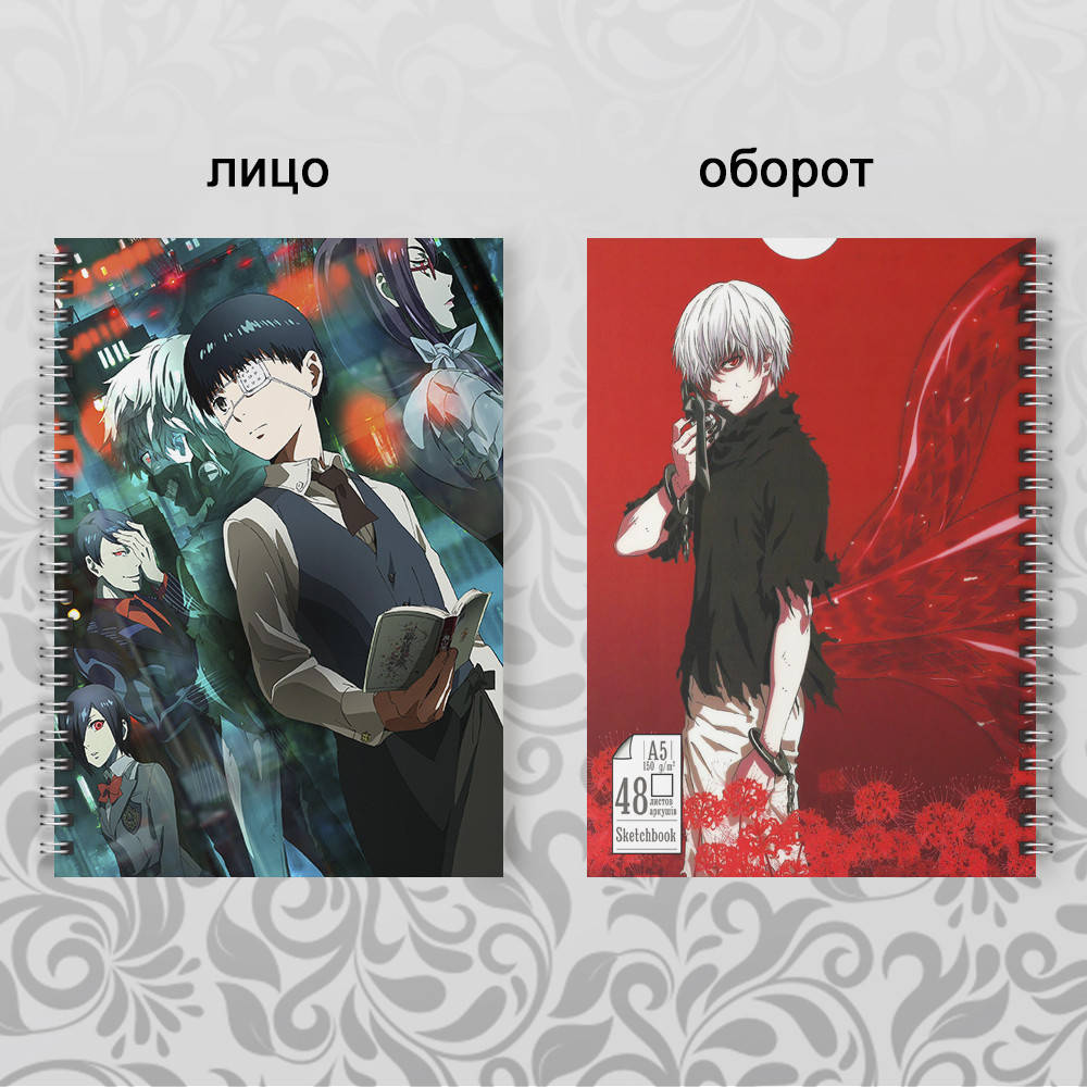 

Скетчбук Аниме Tokyo Ghoul 010