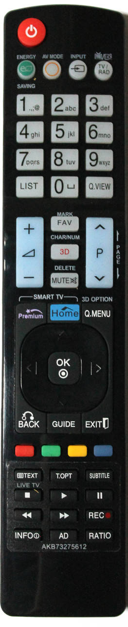 

Пульт для LG AKB73275612 3D, SMART TV