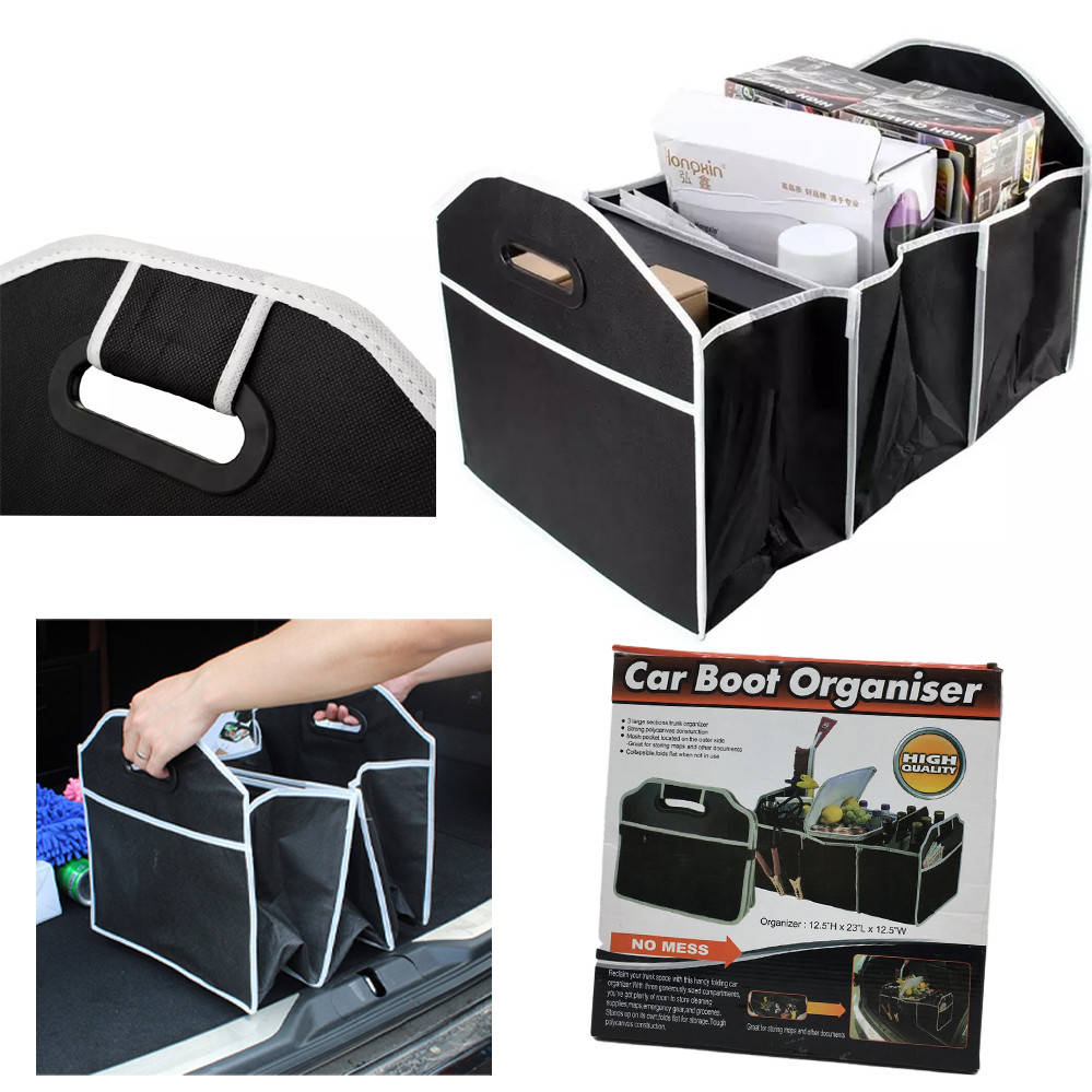 

Сумка органайзер в багажник автомобиля Car Boot Organiser складная тканевая