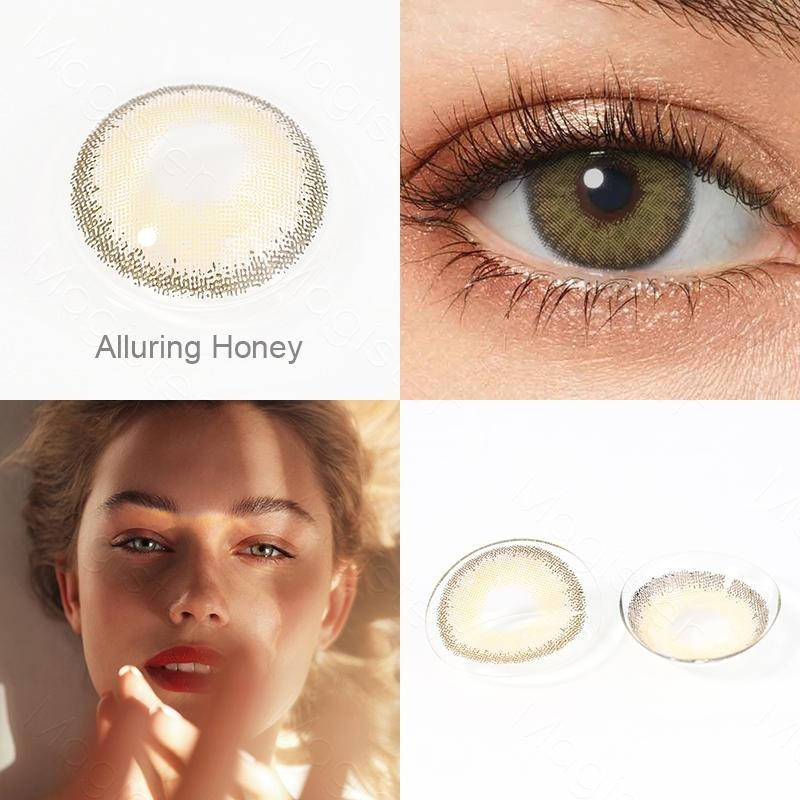 

Цветные линзы Magistr. Alluring Honey . Без диоптрий! контейнер в подарок.