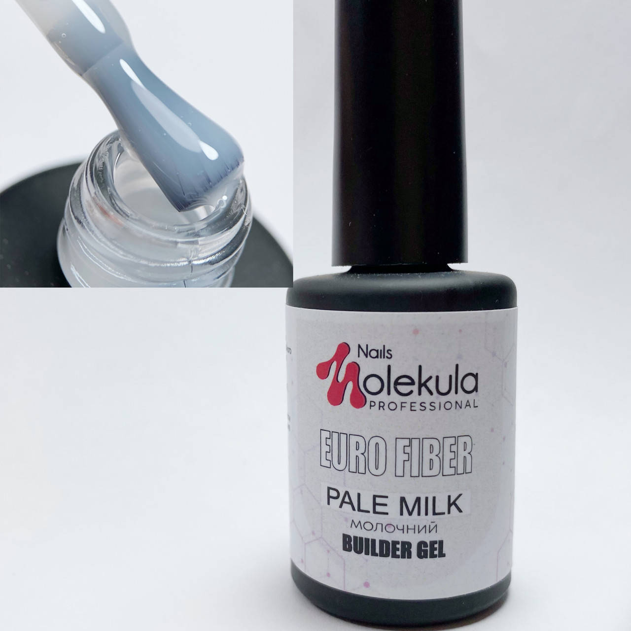 

Файбер гель молочный от Molekula euro fiber Milk 12 ml