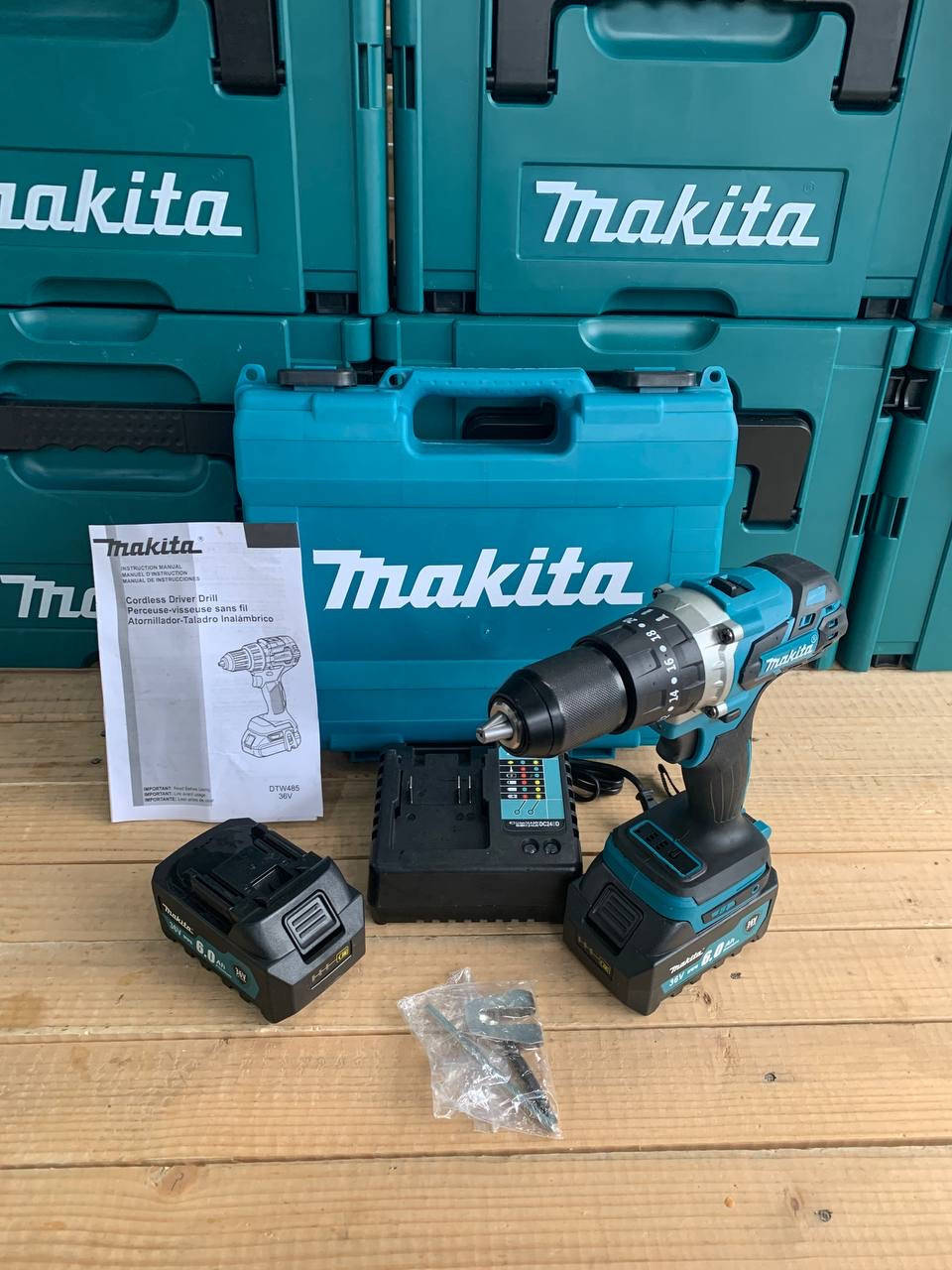 

Мощный безщёточный шуруповёрт! Makita (Макита)DDF484 ударный