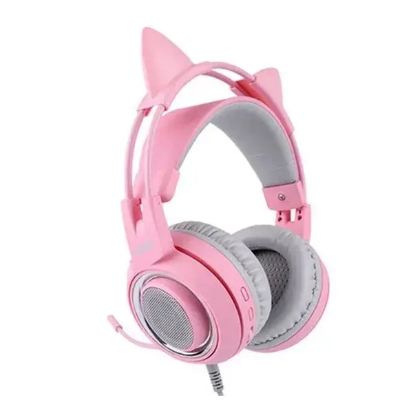 

Накладные наушники Somic G951S Pink проводные с микрофоном, Розовый