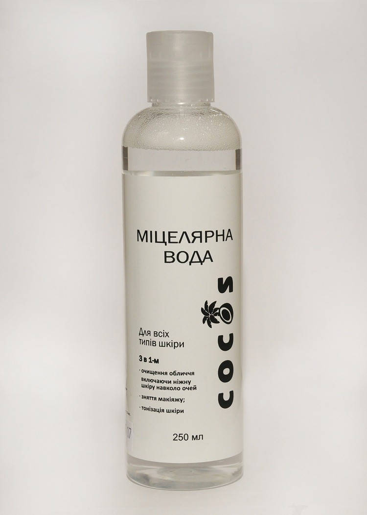 

Мицеллярная вода Для всех типов кожи, ТМ Cocos