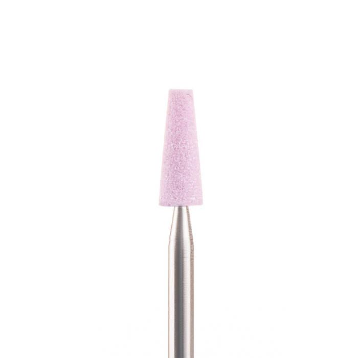 

Фреза корундовая Nail Drill для маникюра и педикюра (Конус усечённый) 45-34, диаметр 2,8 мм, розовая