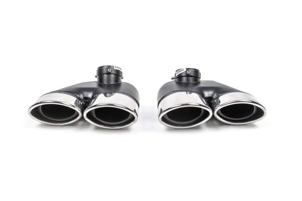 

Mercedes S-сlass W220 Насадки на глушитель V1 (2 шт)