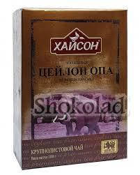 

Чай черний Hyson Цейлон ОПА 100 г