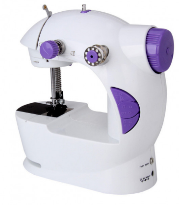 

Швейная машинка FHSM 201 с адаптером, портативная швейная машинка, мини швейная машинка, ручная швейная!