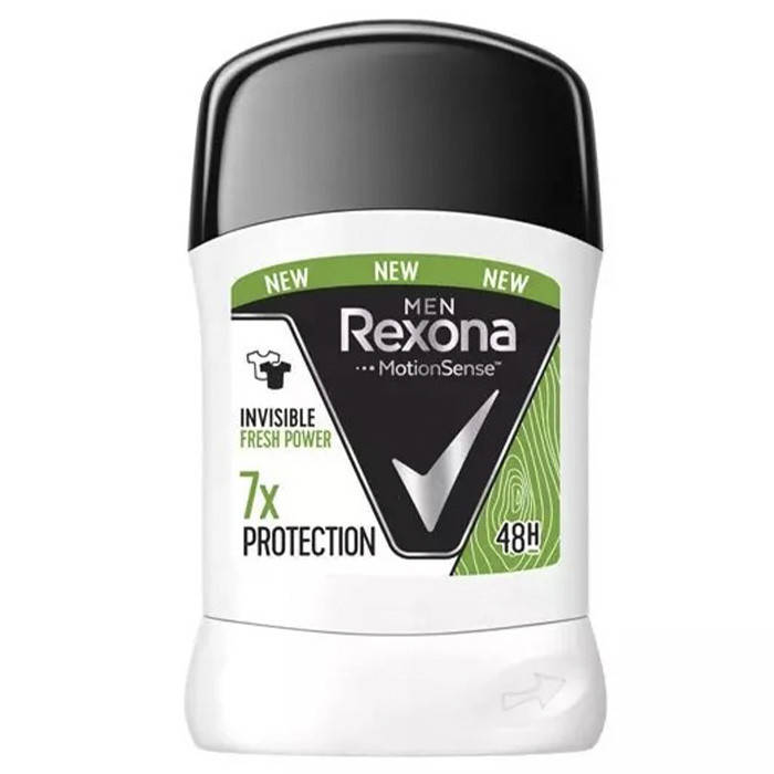 

Антиперспирант для мужчин Rexona Men Motionsense Invisible Fresh power стик 50 мл