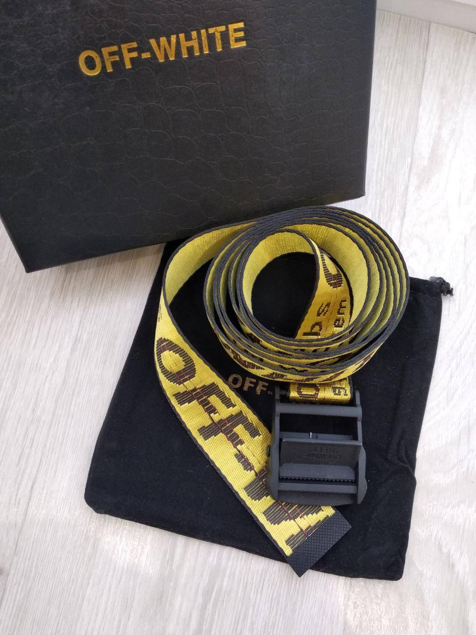 

Ремень OFF- WHITE в коробке