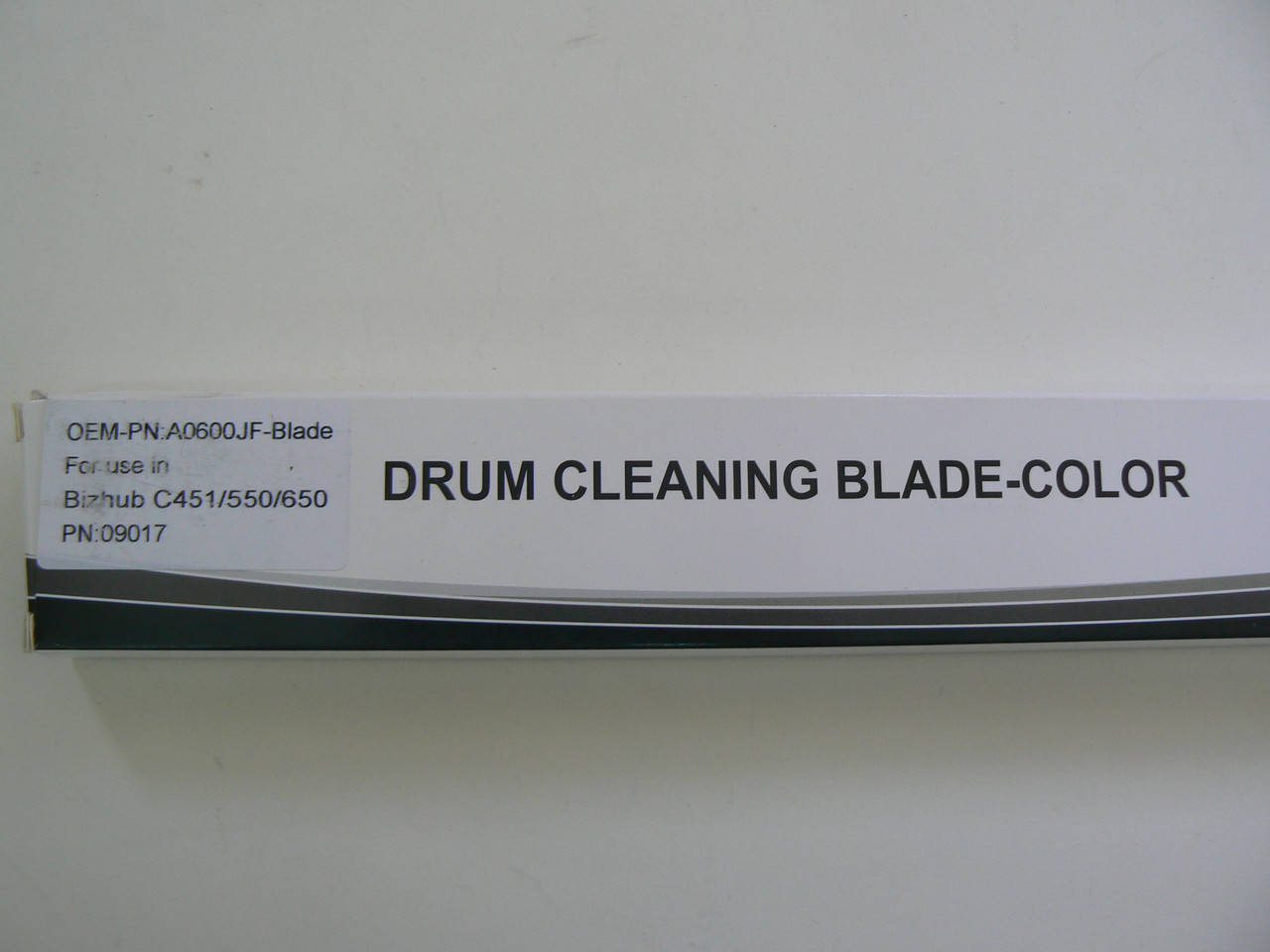 

Drum Cleaning Blade - Color Bizhub c451/c452/c550/c552/c650/c652, 9017 не оригинал