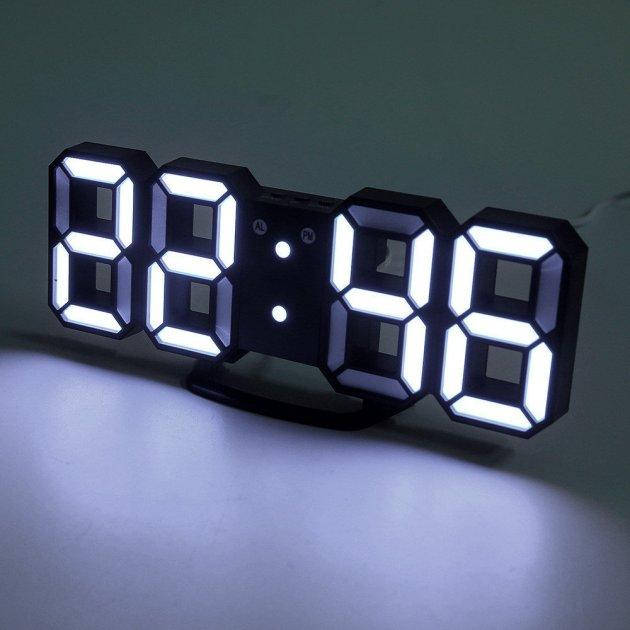 

Электронные LED часы с будильником и термометром Caixing CX-2218