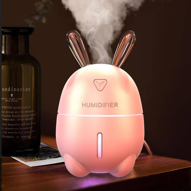 

Дифузор зволожувач повітря ароматизатор Humidifier Rabbit Rose Увлажнитель воздуха