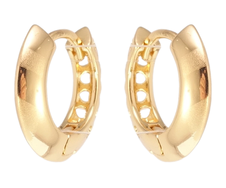 

Серьги Xuping Позолота 18K колечки "Орнамент напылением"