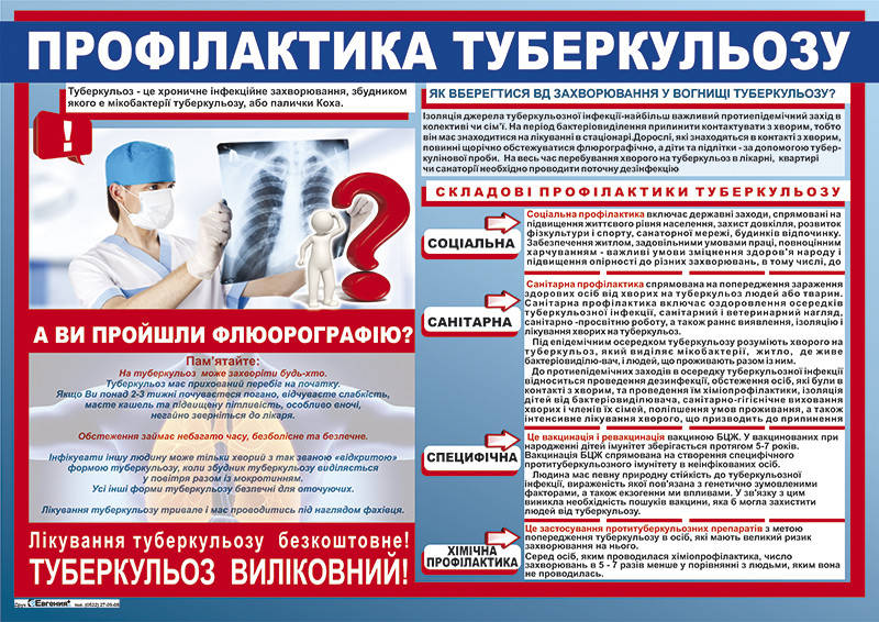 

Санбюлетень "Профілактика туберкульозу"
