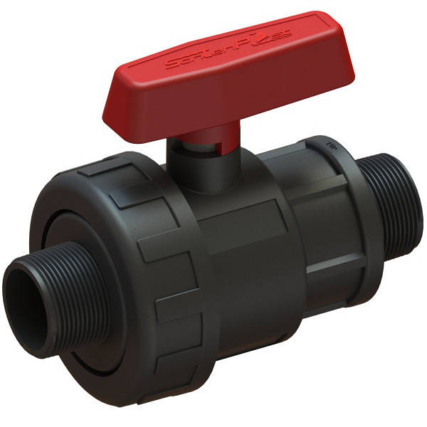 

Santehplast Кран шаровый 3/4 НН, Черный