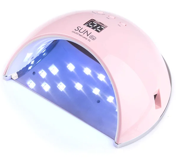 

LED+UV Lamp SUN 6S 48W PINK, Розовый