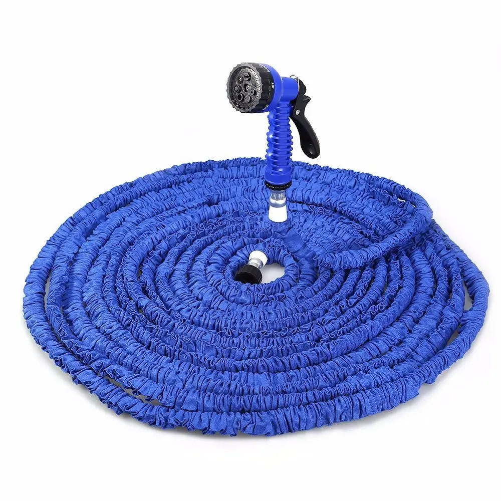 

Шланг для полива 60 м + Подарок распылитель / Magic Hose Шланг поливочный растягивающийся
