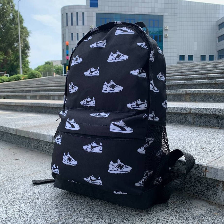 

Спортивный Рюкзак ШУЗ черного цвета Стильный спортивный городской рюкзак Шуз черного цвета, Черный