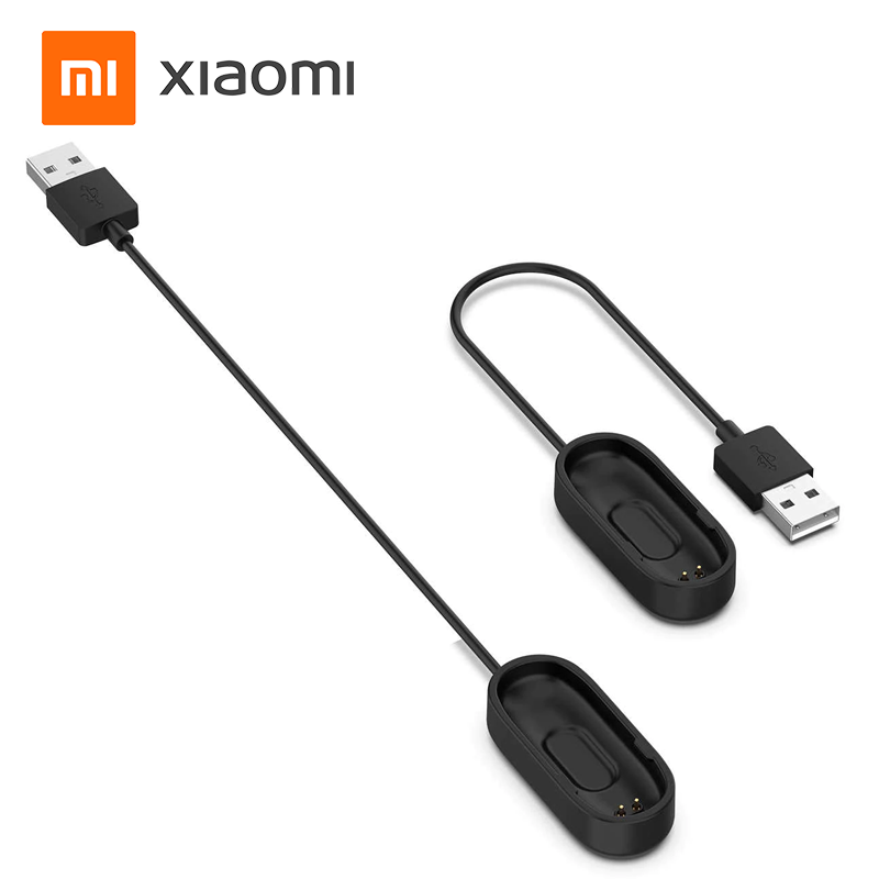 

Зарядное устройство USB кабель для Xiaomi Mi Band 4, Черный