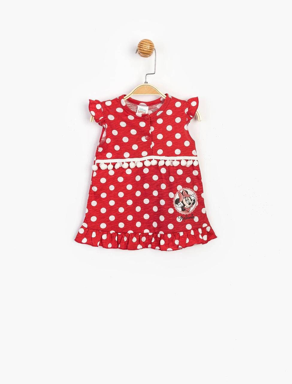 

Платье «Minnie Mouse 6-9 месяцев (68-74см) красное MN15547, Красный