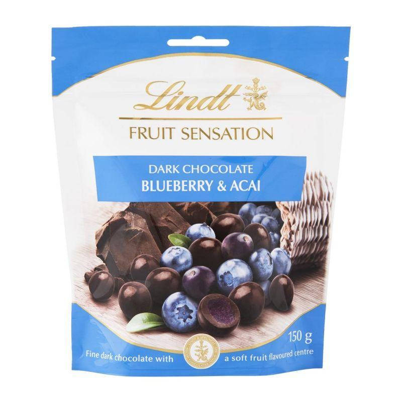 

Сублимированные фрукты в шоколаде Lindt Sensation Blueberry Acai 150 g