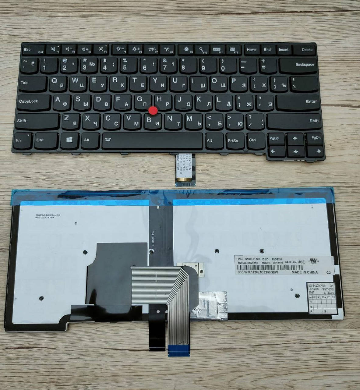 

Клавиатура для ноутбука Lenovo ThinkPad L440 L450 L460, T440, T440S, T450, T450S, T460 черная с подсветкой нов, Черный