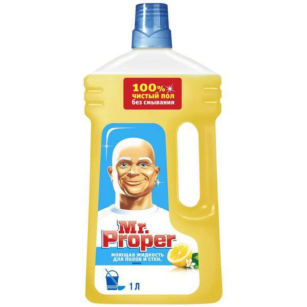 

Моющее средство для уборки 1л., Mr.Proper Лимон Procter & Gamble