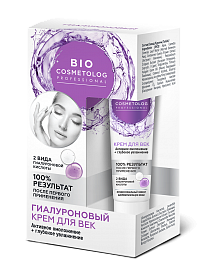 

Крем для век гиалуроновый Активное омоложение и глубокое увлажнение «BioCosmetolog Professional»