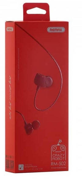 

Навушники Remax RM-502 red, Красный