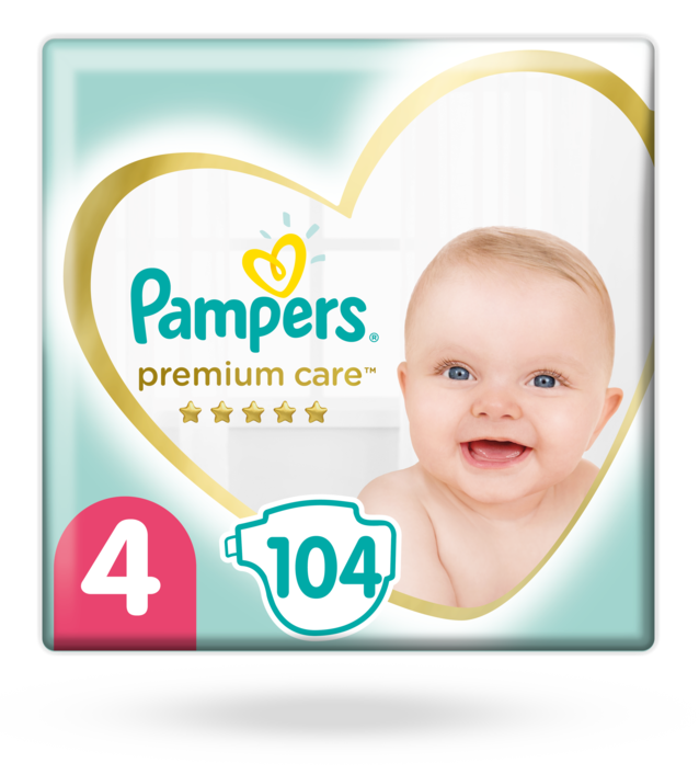 

Подгузники Pampers Premium Care Размер Размер 4 (9-14 кг) 104 шт