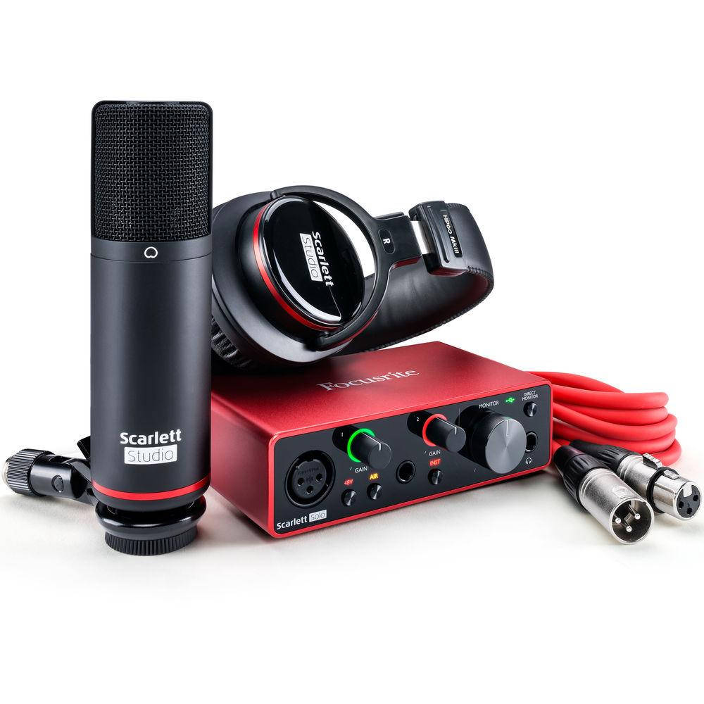 

Студийный набор FOCUSRITE Scarlett Solo Studio 3rd Gen