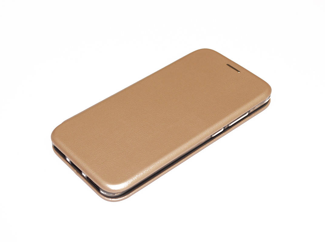 

Чехол книжка Level для Huawei Y6 2019 Экокожа Золотой