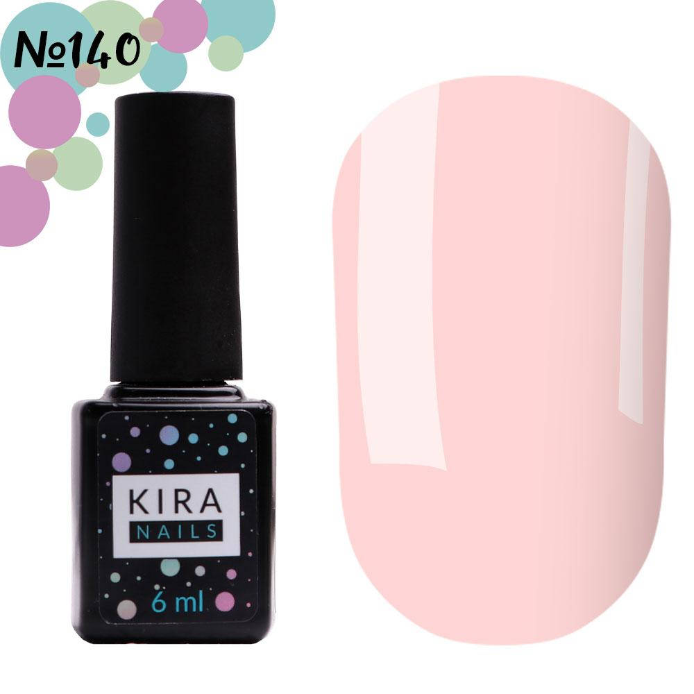 

Гель-лак Kira Nails №140, 6 мл (нежно-розовый)