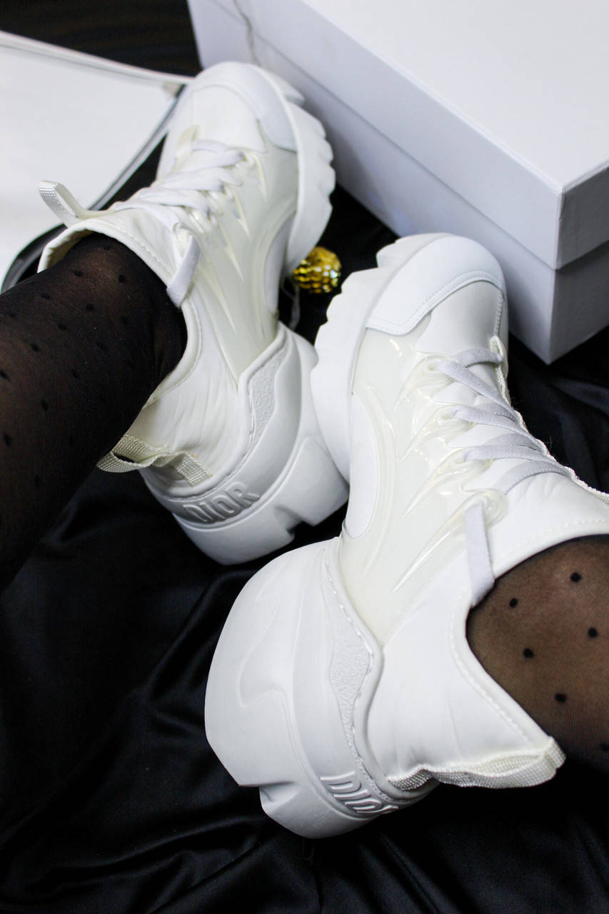 

Dior D-connect White (белые) | размеры: 36|37|38|39|40|41, Белый