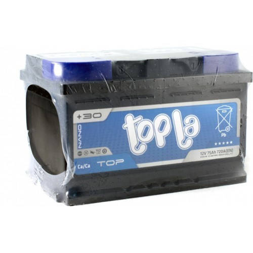 

Автомобильный аккумулятор Topla 75Ah/12V TOP Euro (0) (118 072)
