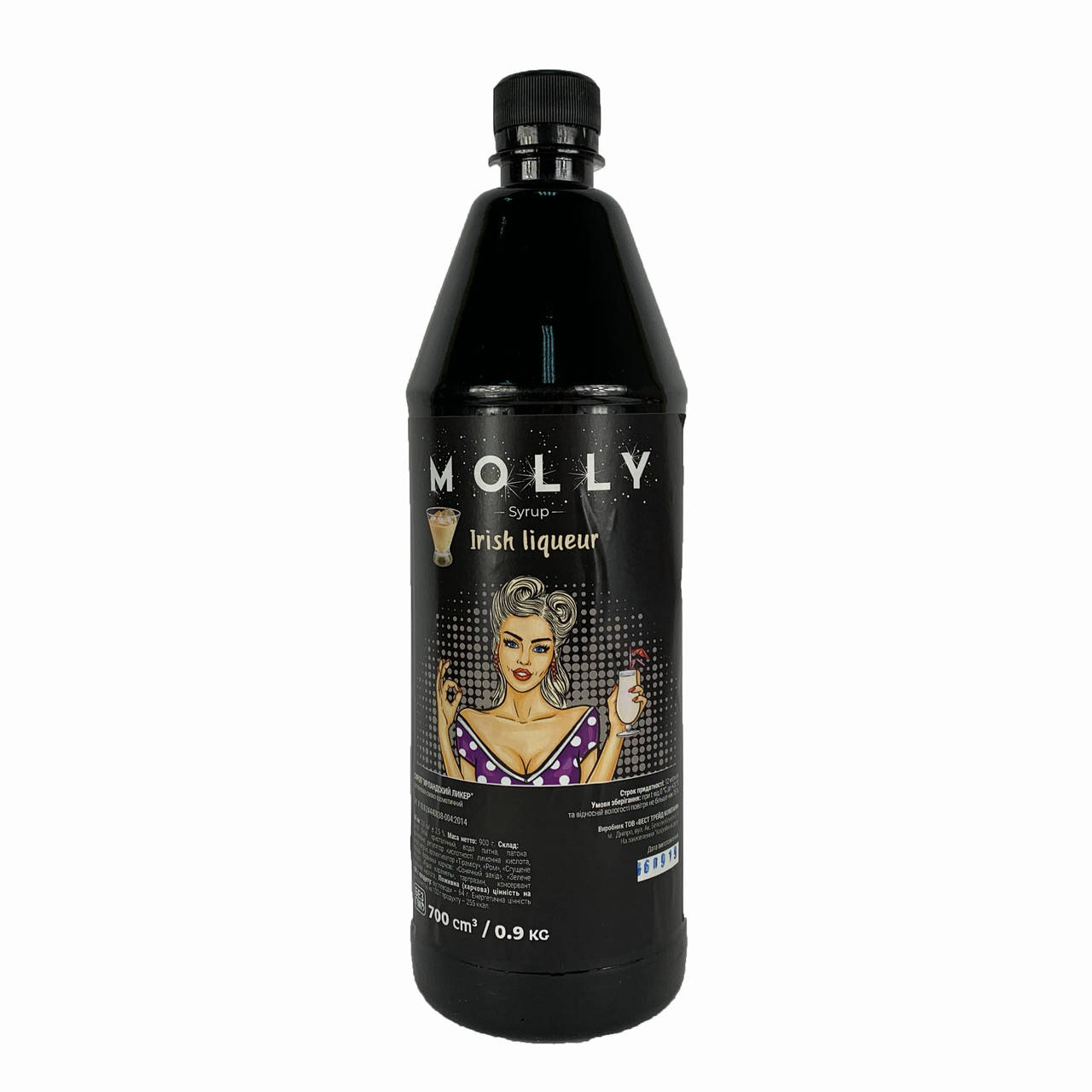 

Сироп MOLLY Ирландский крем 1л