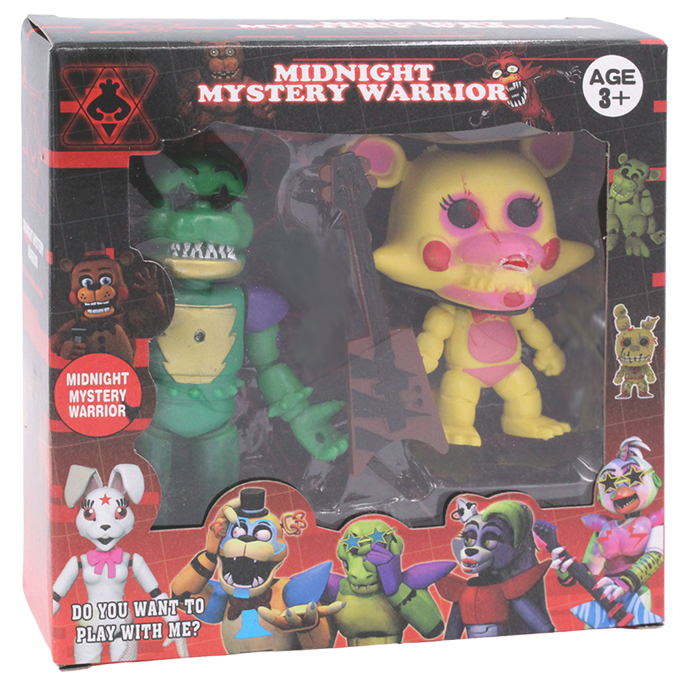 

Игрушки аниматроники фигурки героев 2 в 1 Монтгомери Гатор