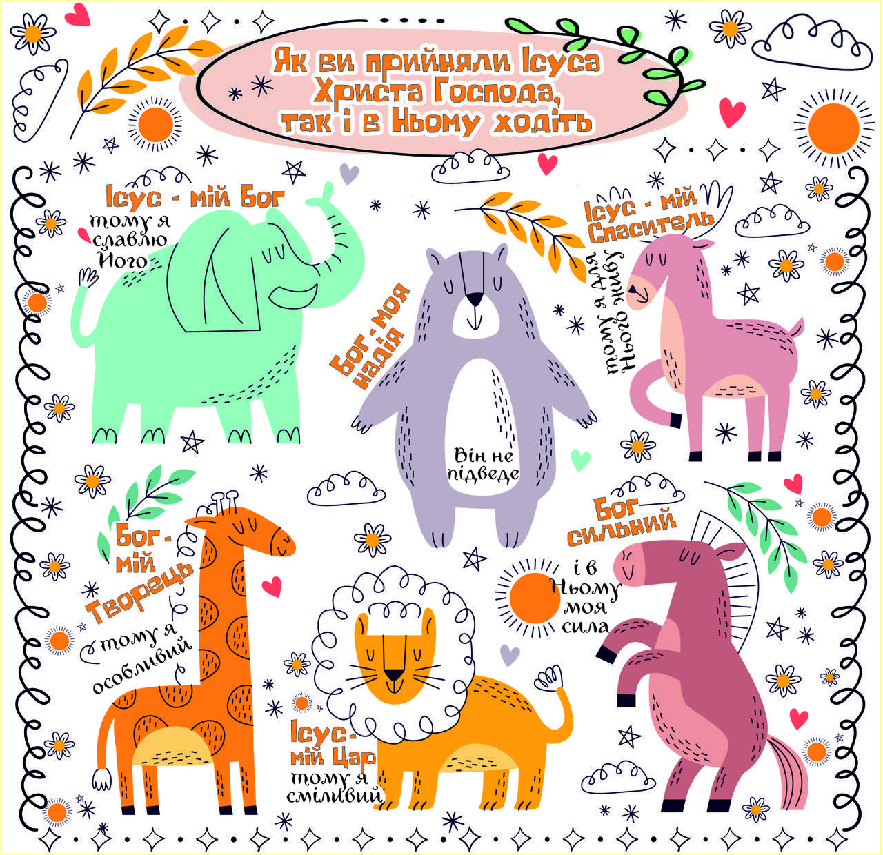 

Наклейки фігурні: Як ви прийняли Ісуса...