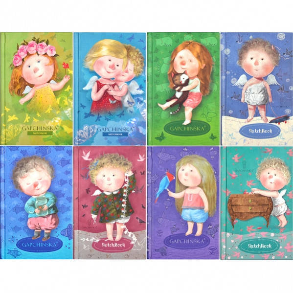 

Блокнот скетчбук 7 БЦ «Мандарин» 10,5×16,5 см 120 листов, лиц. «Гапчинская»