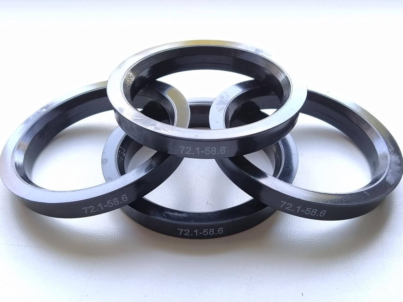 

Кольцо центровочное 72,1-58,6 (проставочные,центрирующие) Термостойкость 280°c